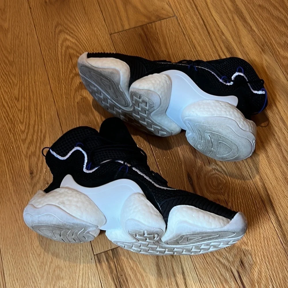 Adidas Crazy BYW LVL 1 Basketball Sneaker Sz 8 - Picture 4 of 14